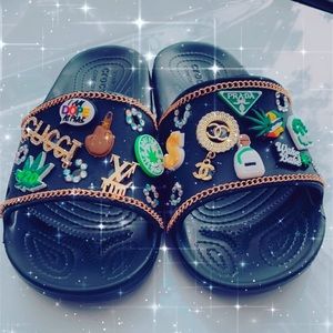 Sold‼️Croc slides size 9